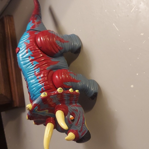 Figurine Triceratops Imaginext Mattel 2006 - Dinosaure Jouet - Occasion